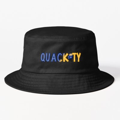 Quackity (With Mc Skin) Bucket Hat Official Quackity Merch