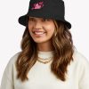 Quackity Planet Duck Merch Original Logo Neon Bucket Hat Official Quackity Merch