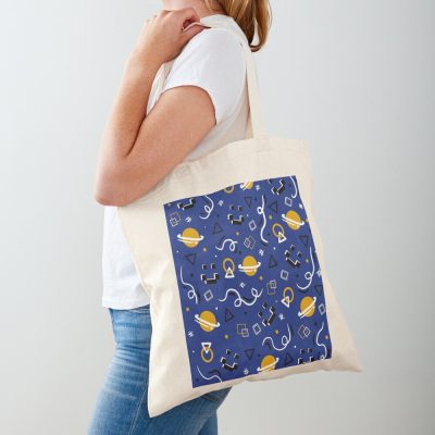 Quackity Inspired Arcade Carpet Design Tote Bag Official Quackity Merch