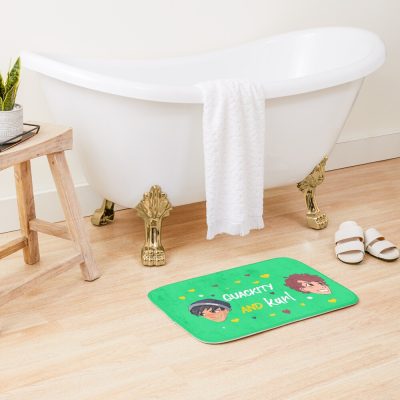 Quackity And Karl Bath Mat Official Quackity Merch