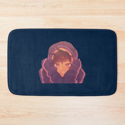 Quackity Fanart Sticker Bath Mat Official Quackity Merch