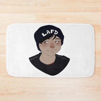 Quackity Beanie Bath Mat Official Quackity Merch