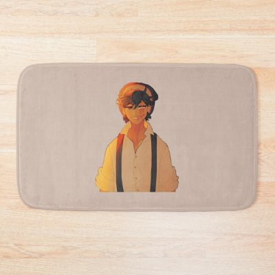 Quackity Fanart Sticker Bath Mat Official Quackity Merch