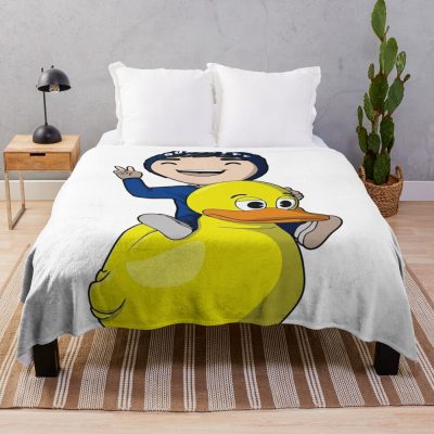 Quackity Merch Quackity Throw Blanket Official Quackity Merch