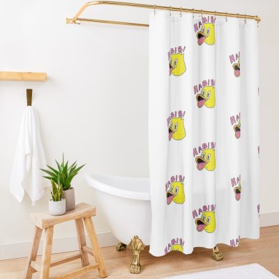 Quackity Duck Shower Curtain Official Quackity Merch