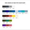 tank top color chart - Quackity Shop