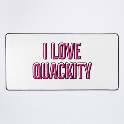 I Love Quackity Mouse Pad